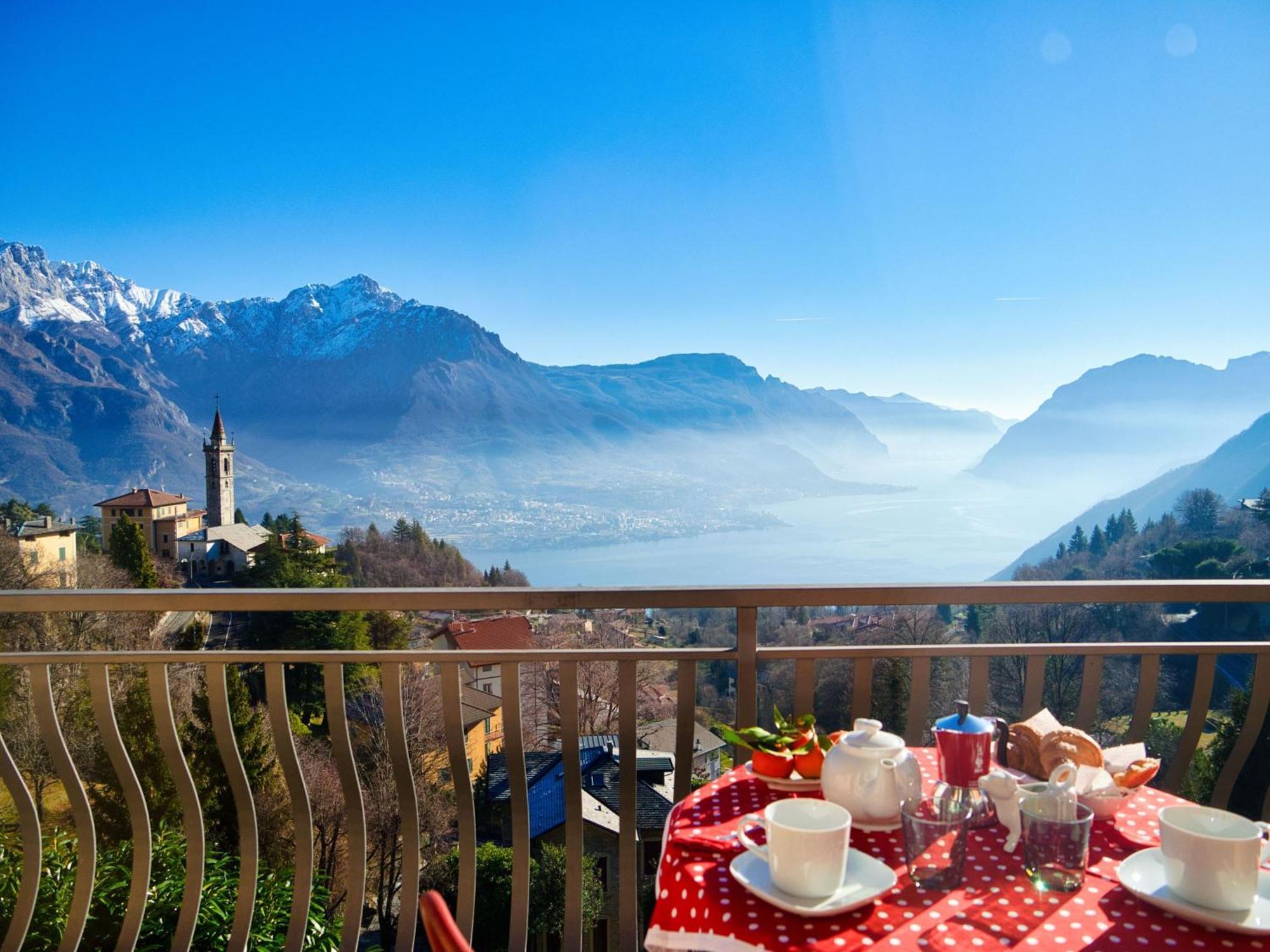 Panoramic Lakeview House Bellagio 시벤나 외부 사진