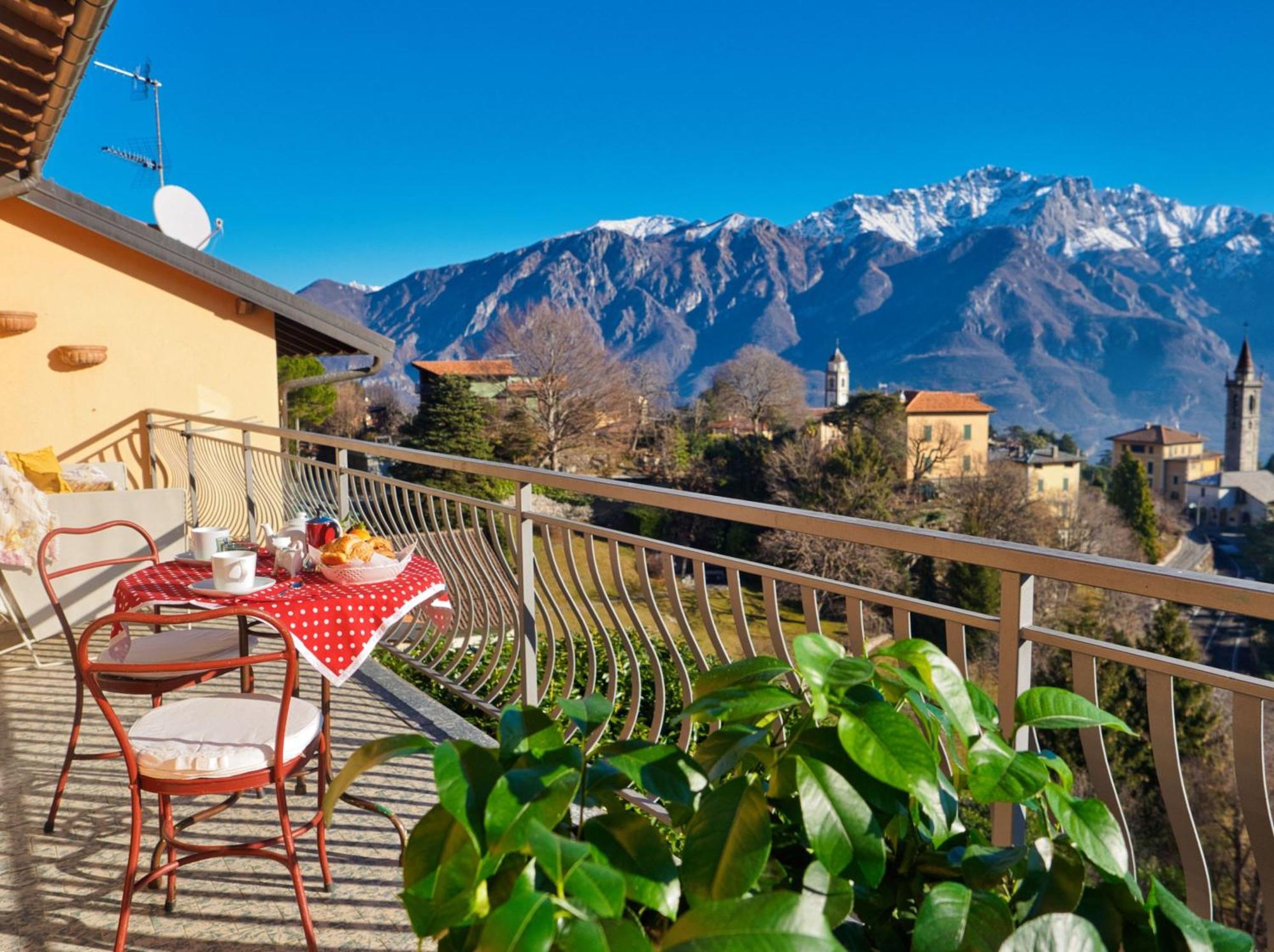 Panoramic Lakeview House Bellagio 시벤나 외부 사진