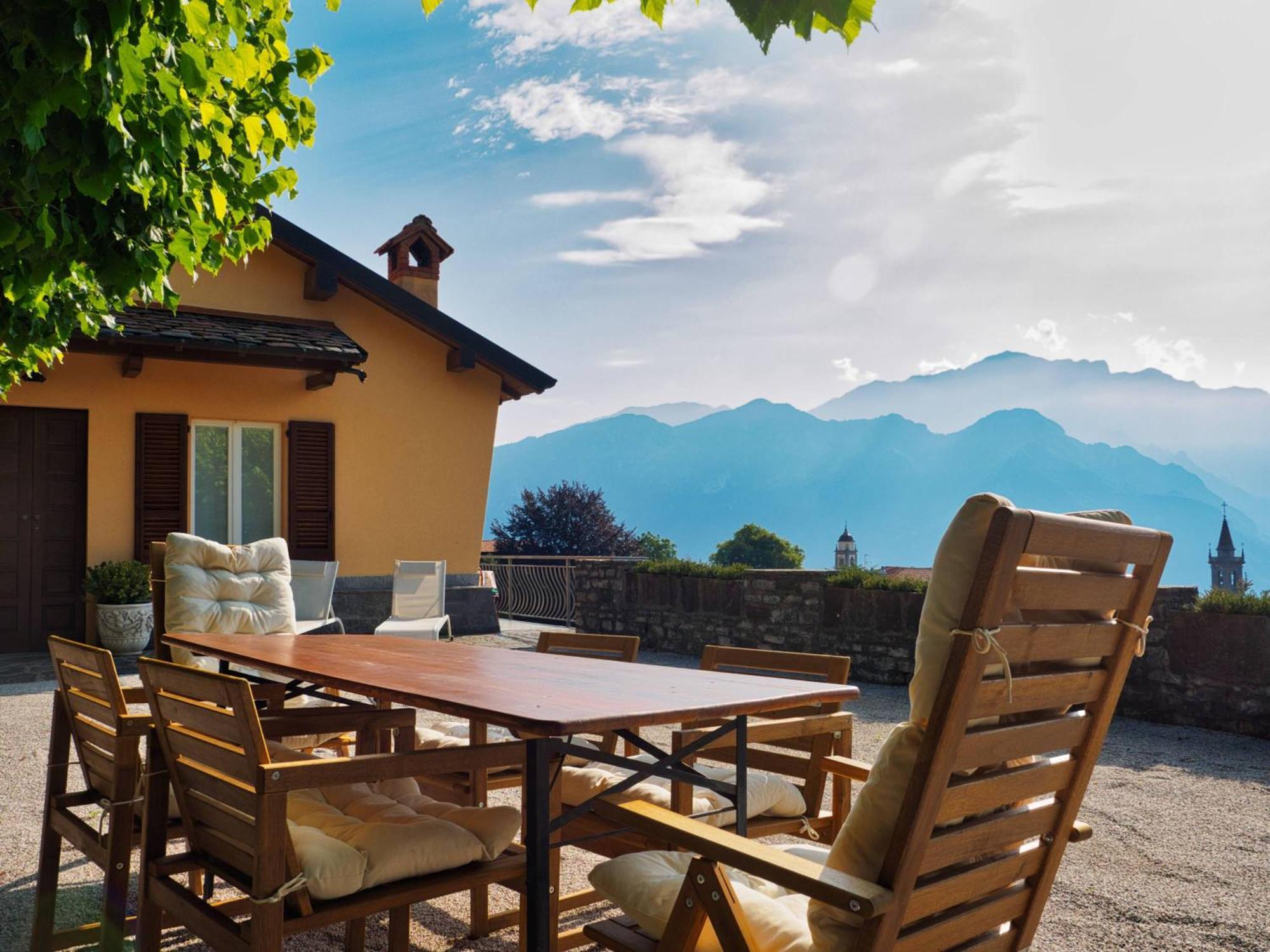 Panoramic Lakeview House Bellagio 시벤나 외부 사진